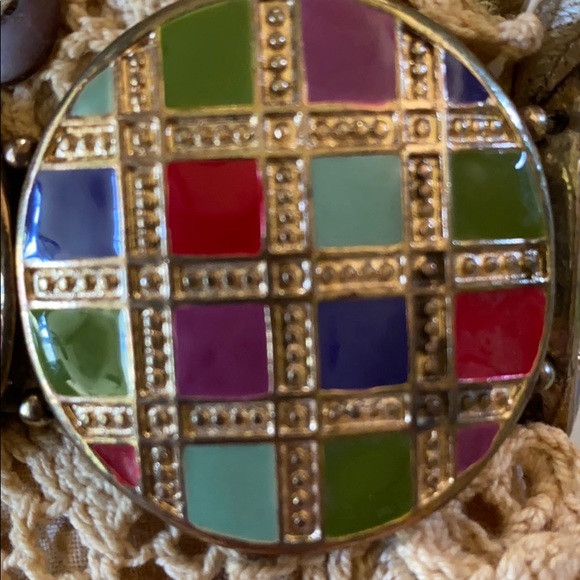 Bracelet, Colorful; Enamel; Stretch Bracelet - Picture 3 of 5